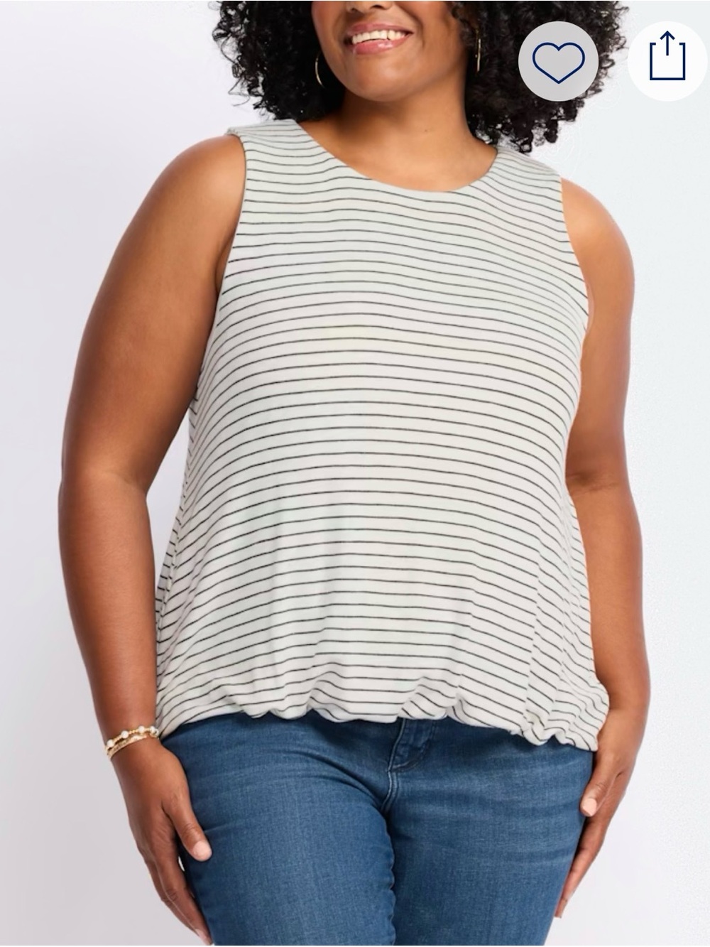 Ingrid Bubble Hem Knit Top - Picture 2 of 6